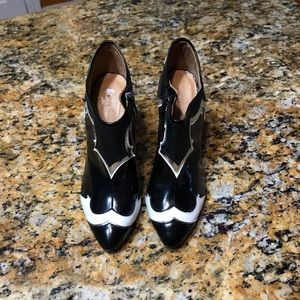 Rare Zara Western Style Booties sz6.5